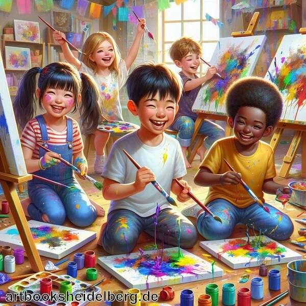 Acryl malen mit Kindern » Malen mit Kindern leicht gemacht  