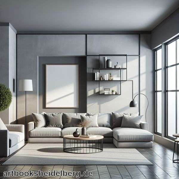 Wohnzimmer: Grauer Boden, welche Wandfarbe? » Wandfarbe bei grauem Boden  
