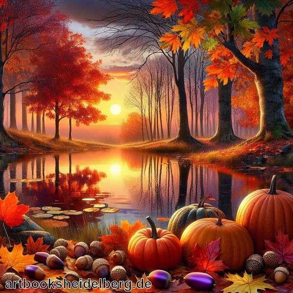 Herbstmotive malen » Einfache Herbstmotive für Anfänger  