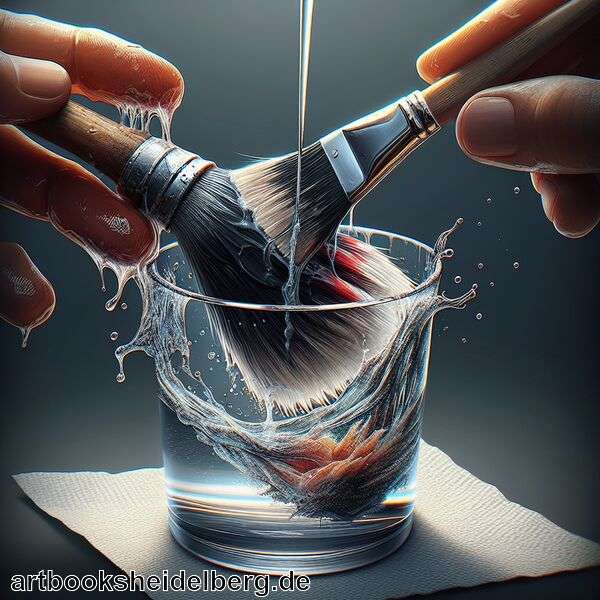 Acrylfarbe: Pinsel reinigen » Tipps zum Reinigen deiner Pinsel