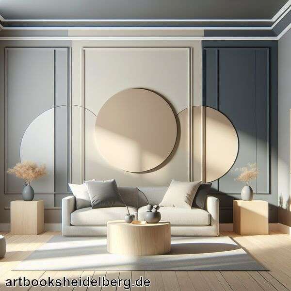 Wandfarbe: Grau und Beige kombinieren » Grau und Beige harmonisch gestalten