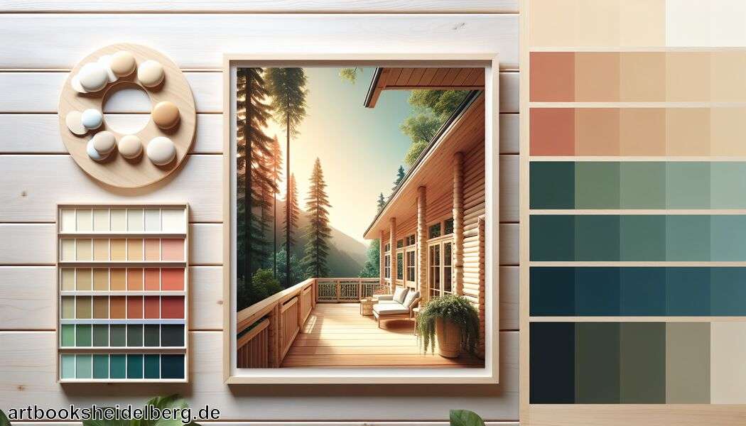 Gesättigte Farben für Akzente - Welche Farbe passt zu hellem Holz? » Farben für helles Holz