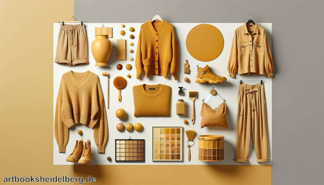 Holz- und Naturmaterialien einbeziehen - Ockerfarbe kombinieren » So kombinierst du Ockerfarbe  