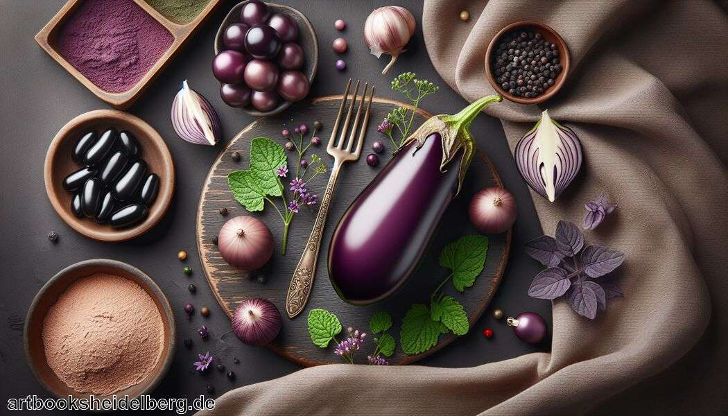 Organische Töne: Olivgrün und Erdtöne - Welche Farbe passt zu Aubergine? » Auberginenfarben stilvoll kombinieren  