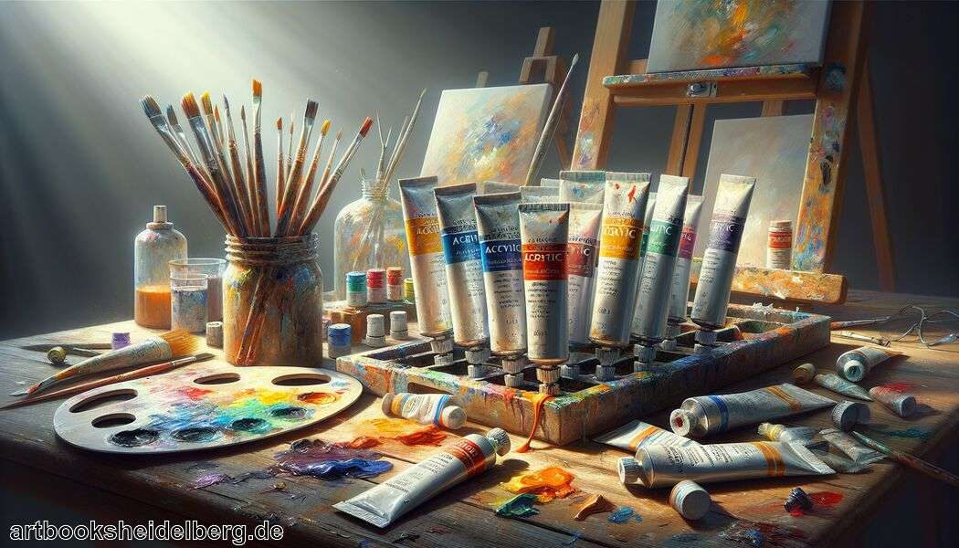 Trocknungszeit und Überarbeitungsmöglichkeiten - Acrylfarben malen » Tipps für erfolgreiches Malen mit Acryl  