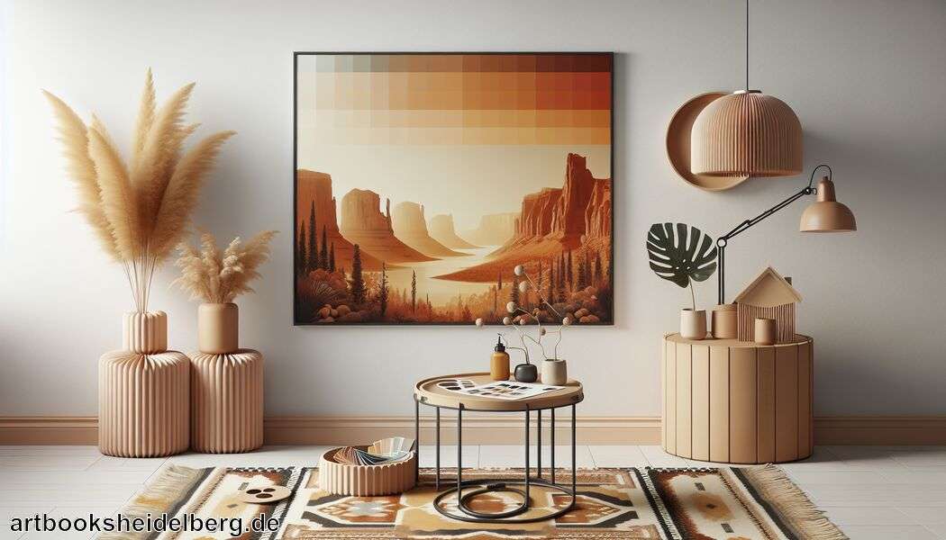 Gemusterte Stoffe mit Ocker kombinieren - Ockerfarbe kombinieren » So kombinierst du Ockerfarbe  