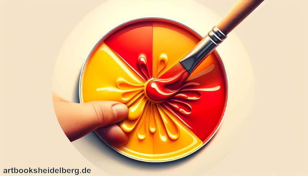 Rot und Gelb mischen » So mischst du Rot und Gelb perfekt
