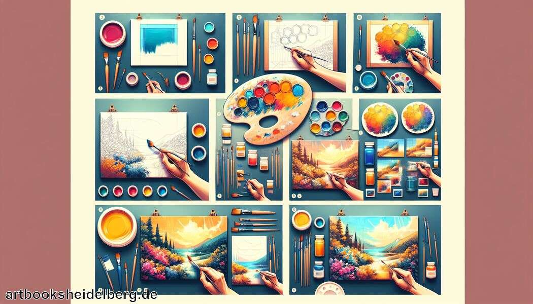 Acrylfarben malen » Tipps für erfolgreiches Malen mit Acryl