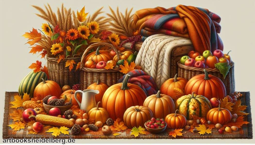 Herbstmotive malen » Einfache Herbstmotive für Anfänger