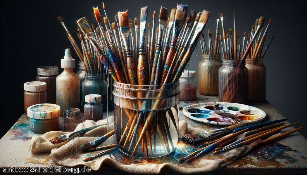 Acrylfarbe: Pinsel reinigen » Tipps zum Reinigen deiner Pinsel